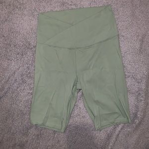 Green Bike Shorts